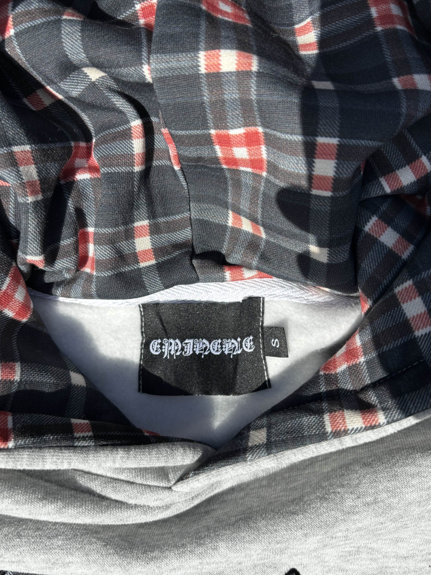 Eminence Plaid Hoodie
